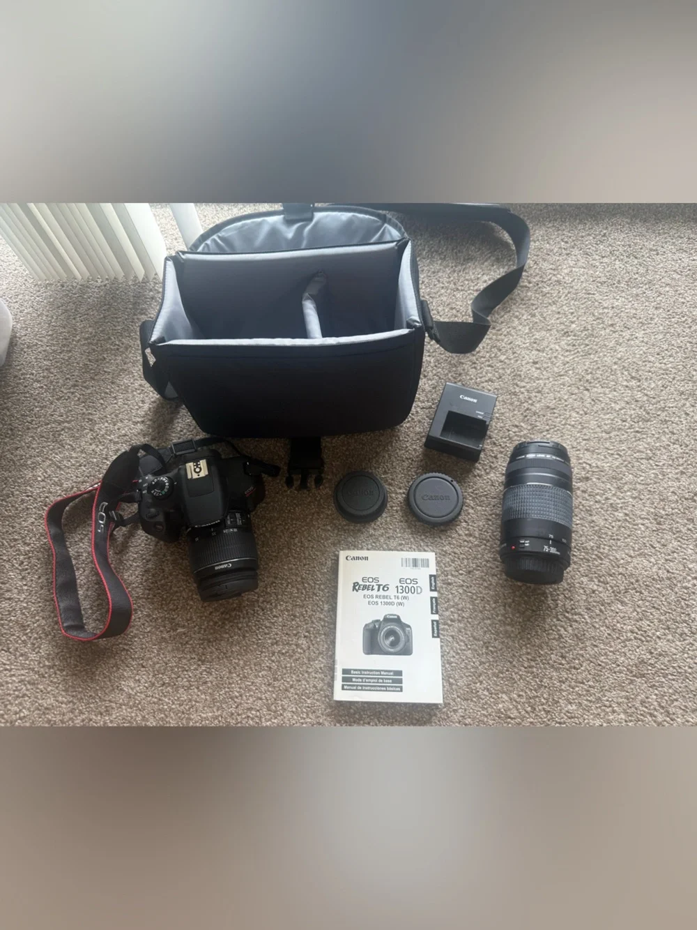 Canon EOS Rebel T6 Camera Kit